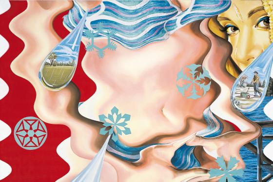 David Salle. Split Worlds. The Montage Principle